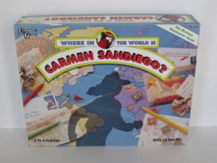 Where in the World is Carmen Sandiego? (1992) - Board Game